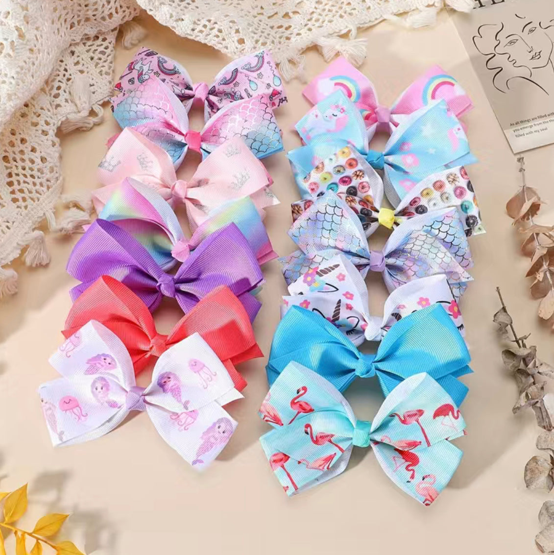 Girls Sweet Bow Clip