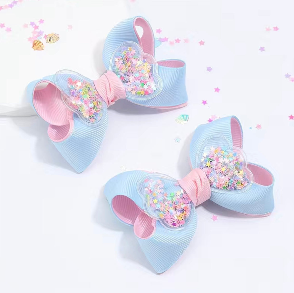 Star Bow Hair Clip