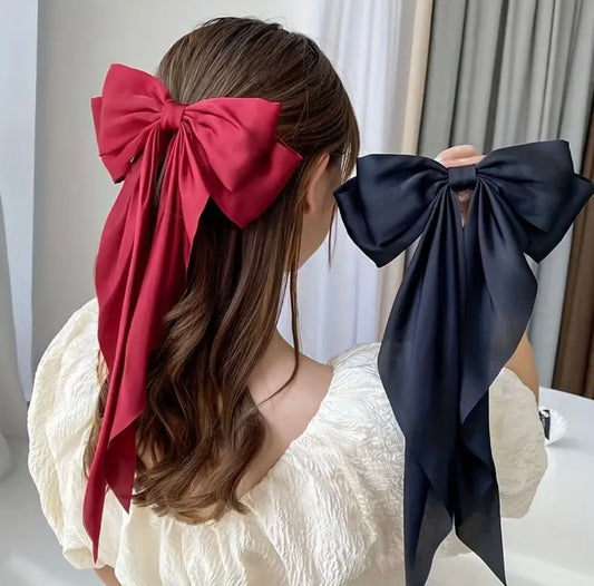 Silk Satin Bowknot