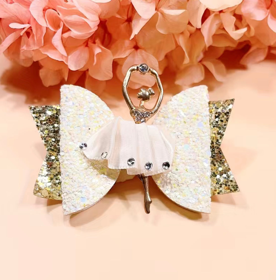 Dance Ballet Bow Clips