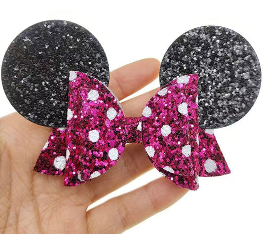 Minnie Polkadot Hair Clip