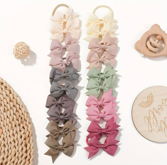 Little hair bows (set of 2)